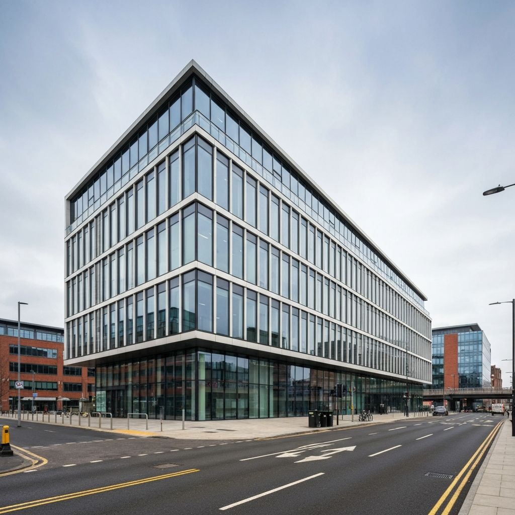 Nottingham city view